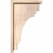 Ekena Millwork Pescadero Smooth Corbel w/Backplate, Douglas Fir, 5 1/2"W x 12"D x 20"H COR06X12X20PEC01SDF - alternate 2